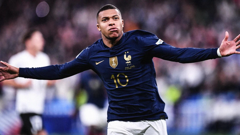 Cầu thủ Kylian Mbappé tiếp tục là một phần không thể thiếu của đội tuyển Pháp