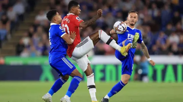 Diễn biến trận Man Utd vs Leicester